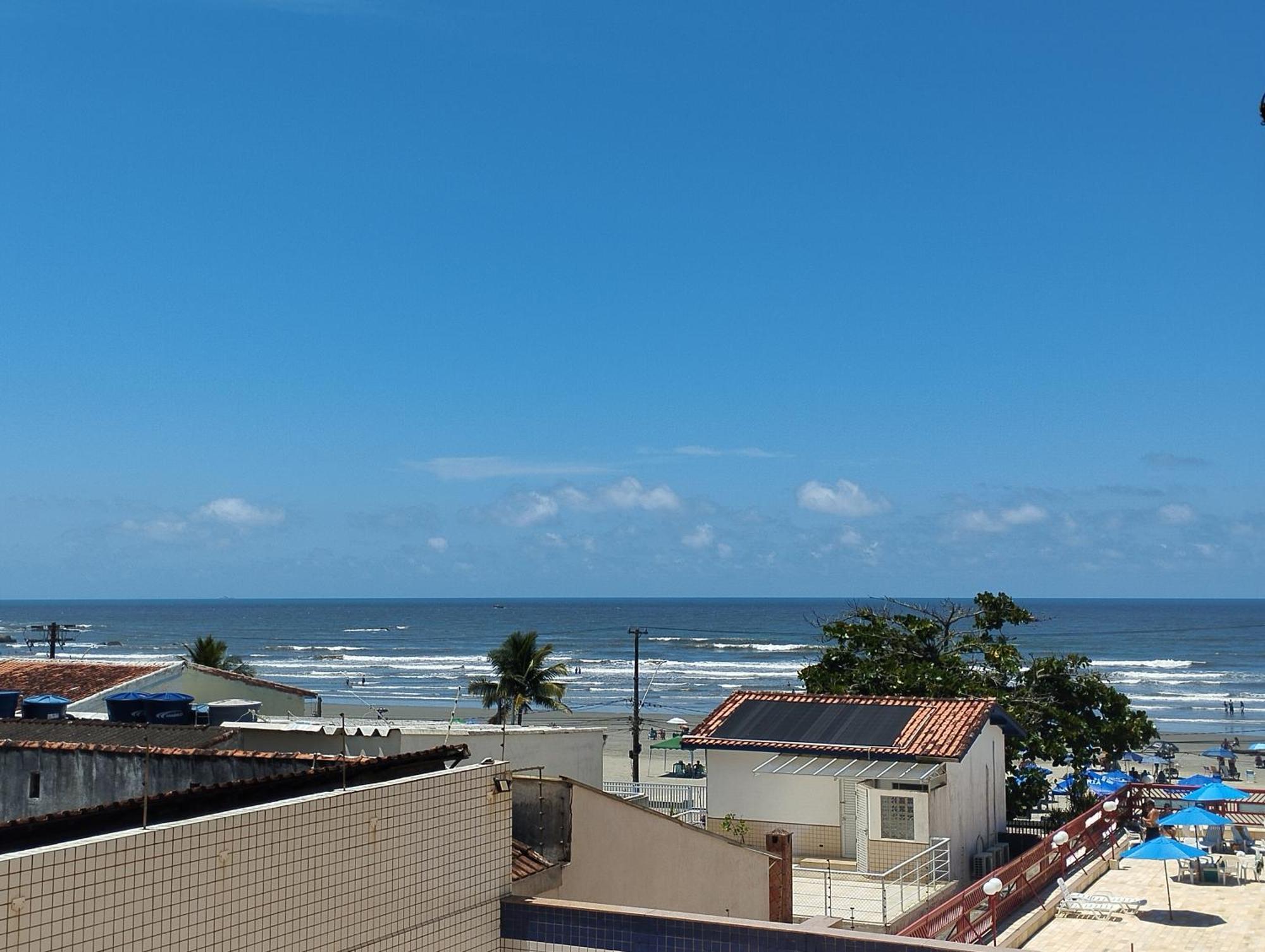 Apartamento Na Frente Da Praia Itanhaém Exterior foto