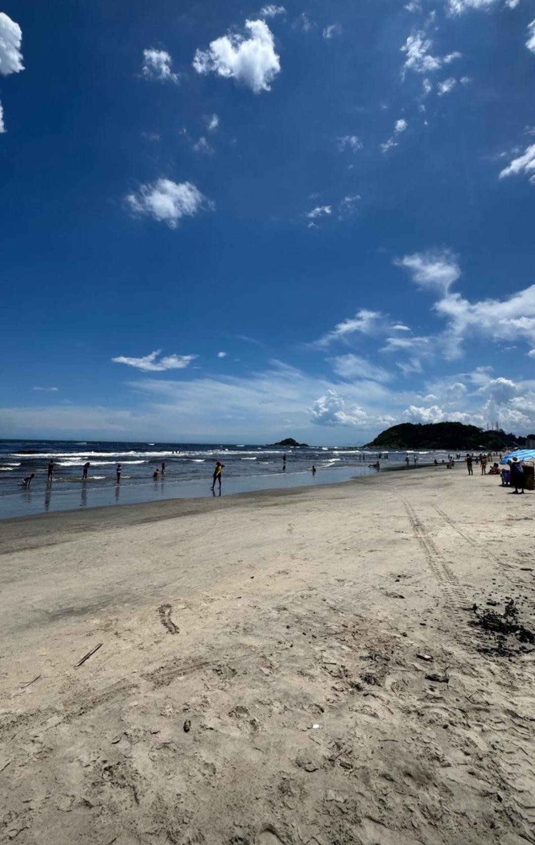 Apartamento Na Frente Da Praia Itanhaém Exterior foto