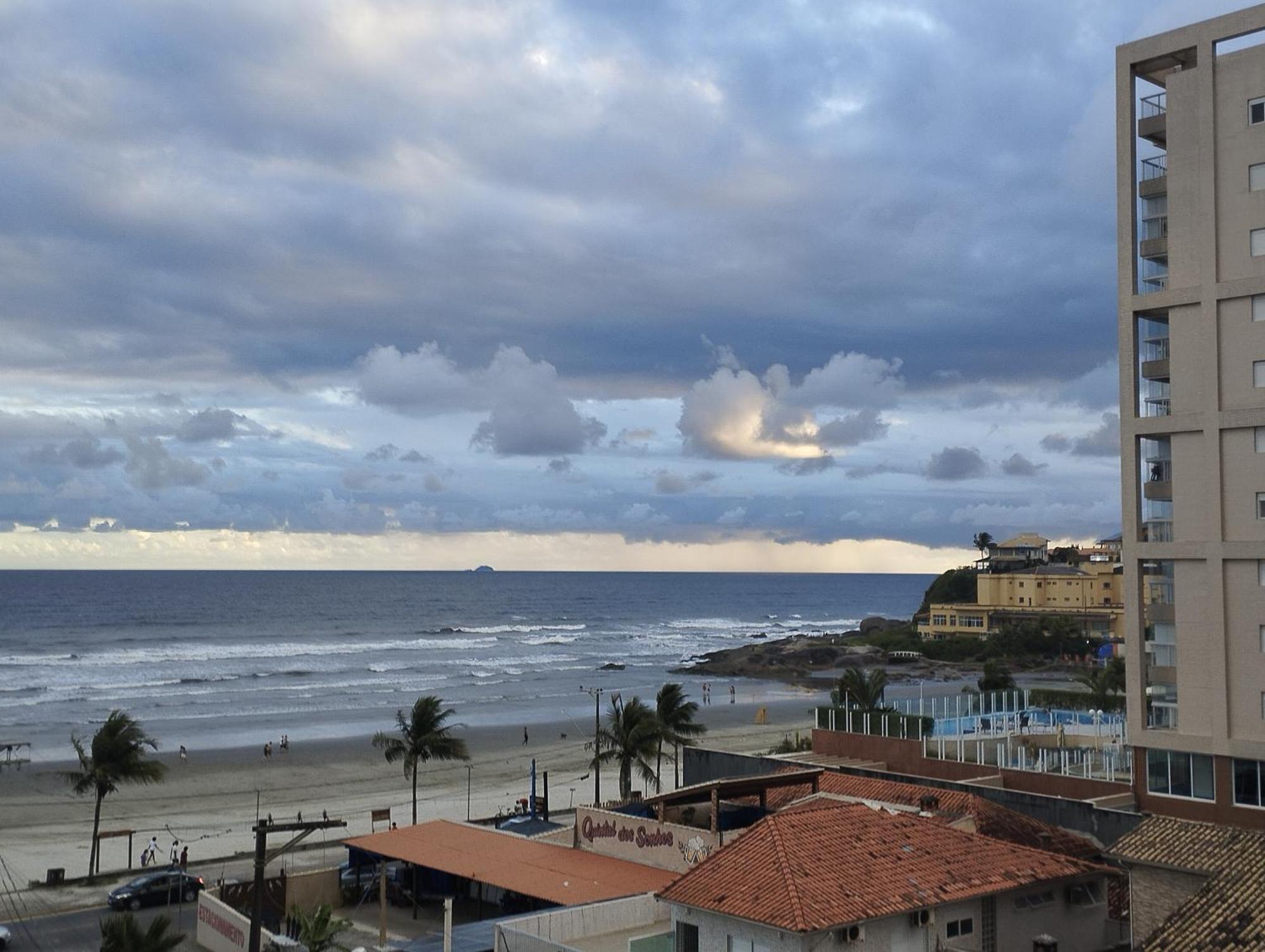 Apartamento Na Frente Da Praia Itanhaém Exterior foto